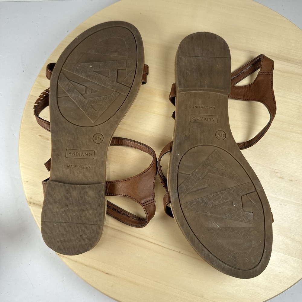 Lot Of 3 Womens Sandals Wide 9W 9.5W Me Too Andiamo NWOT - Picture 4 of 16